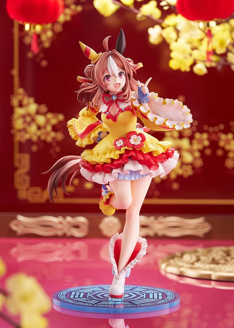 Figurine Copano Rickey Ver. Signature Racewear tirée d'Umamusume: Pretty Derby, produite par Claynel